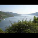 Blick zurück, donauaufwärts